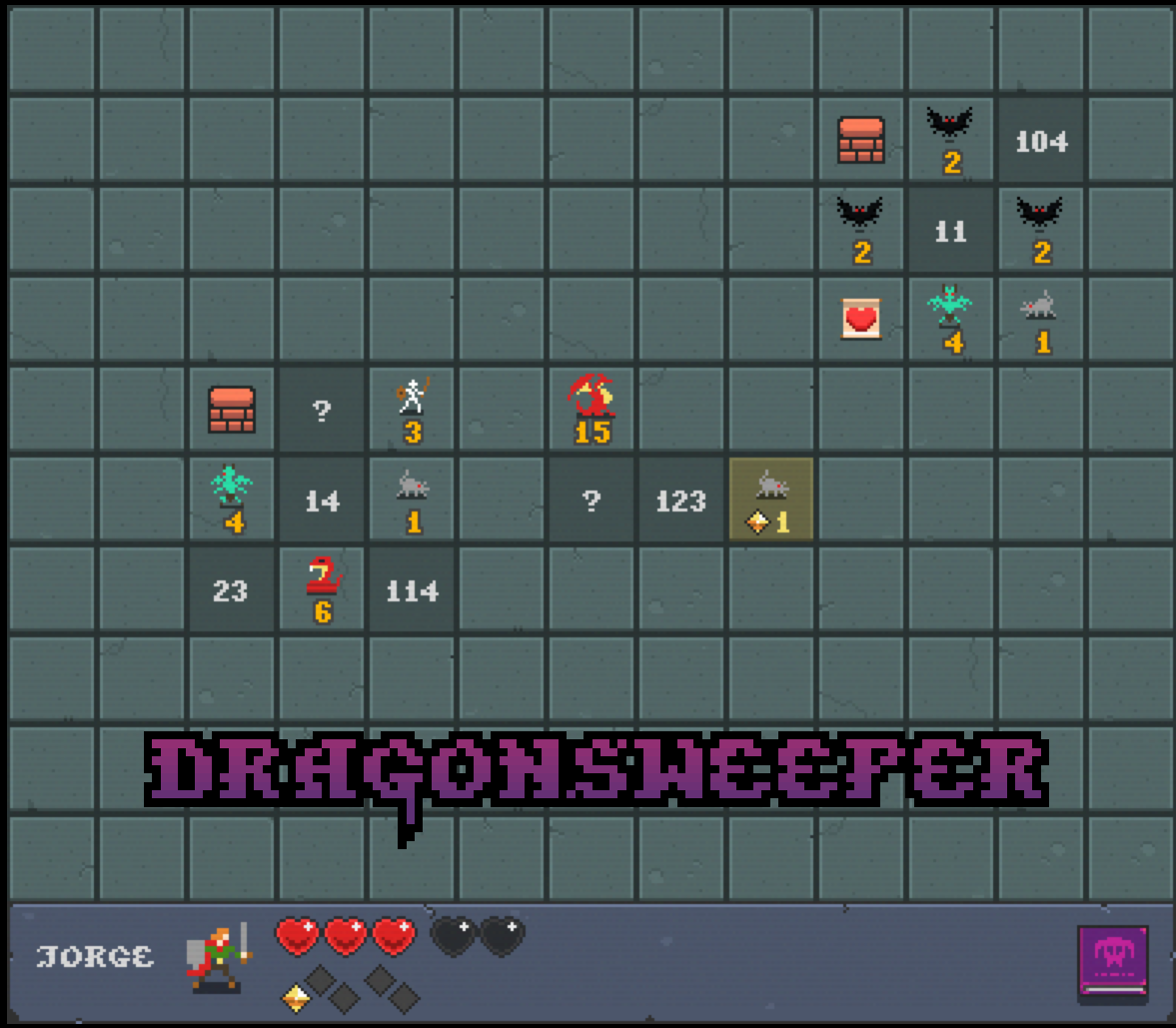 Dragonsweeper screenshot